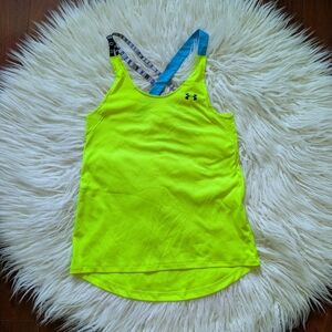 Under Armour Women's Neon Yellow Tank Top